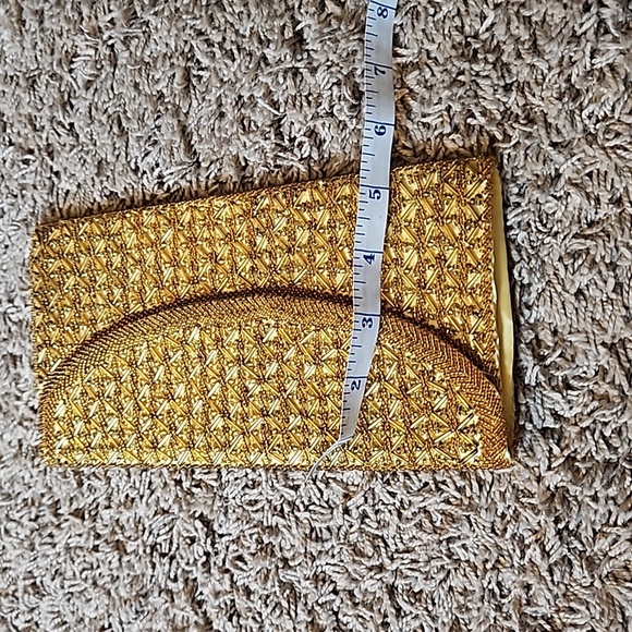 Gold Beaded Clutch - Picture 7 of 7